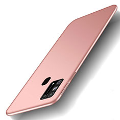 Custodia Plastica Rigida Cover Opaca M01 per Samsung Galaxy M21s Oro Rosa