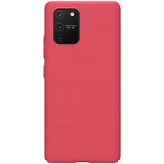 Custodia Plastica Rigida Cover Opaca M01 per Samsung Galaxy S10 Lite Rosso