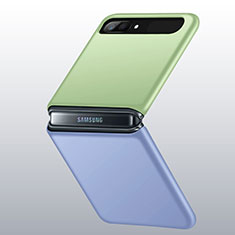 Custodia Plastica Rigida Cover Opaca M01 per Samsung Galaxy Z Flip Multicolore