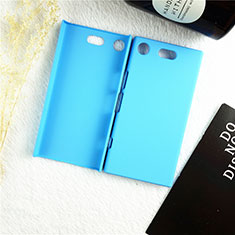 Custodia Plastica Rigida Cover Opaca M01 per Sony Xperia XZ1 Compact Cielo Blu