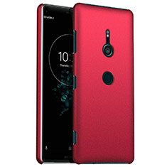 Custodia Plastica Rigida Cover Opaca M01 per Sony Xperia XZ3 Rosso