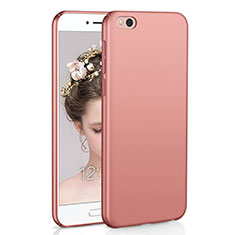 Custodia Plastica Rigida Cover Opaca M01 per Xiaomi Mi 5C Oro Rosa