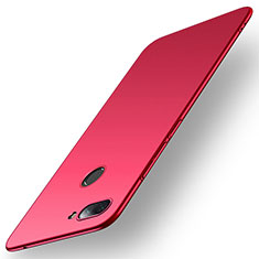 Custodia Plastica Rigida Cover Opaca M01 per Xiaomi Mi 8 Lite Rosso