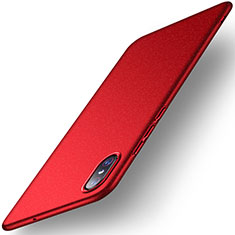 Custodia Plastica Rigida Cover Opaca M01 per Xiaomi Mi 8 Pro Global Version Rosso