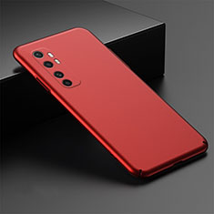Custodia Plastica Rigida Cover Opaca M01 per Xiaomi Mi Note 10 Lite Rosso