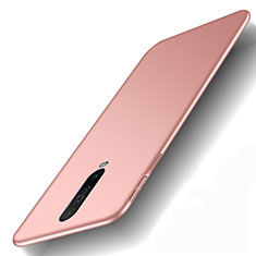 Custodia Plastica Rigida Cover Opaca M01 per Xiaomi Poco X2 Oro Rosa