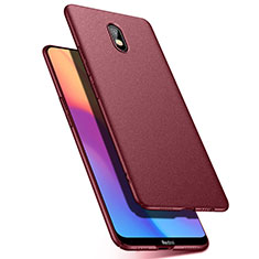 Custodia Plastica Rigida Cover Opaca M01 per Xiaomi Redmi 8A Rosso