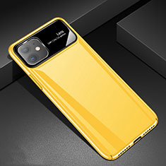 Custodia Plastica Rigida Cover Opaca M02 per Apple iPhone 11 Giallo