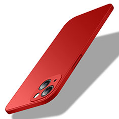 Custodia Plastica Rigida Cover Opaca M02 per Apple iPhone 13 Mini Rosso