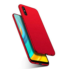 Custodia Plastica Rigida Cover Opaca M02 per Huawei Enjoy 10e Rosso