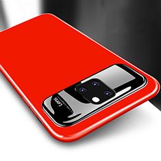 Custodia Plastica Rigida Cover Opaca M02 per Huawei Mate 20 Pro Rosso