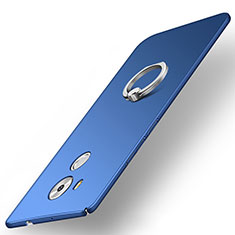 Custodia Plastica Rigida Cover Opaca M02 per Huawei Mate 8 Blu
