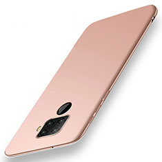 Custodia Plastica Rigida Cover Opaca M02 per Huawei Nova 5i Pro Oro Rosa