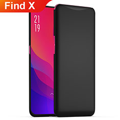 Custodia Plastica Rigida Cover Opaca M02 per Oppo Find X Nero