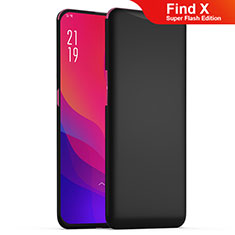 Custodia Plastica Rigida Cover Opaca M02 per Oppo Find X Super Flash Edition Nero