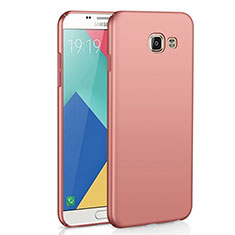 Custodia Plastica Rigida Cover Opaca M02 per Samsung Galaxy A9 Pro (2016) SM-A9100 Oro Rosa