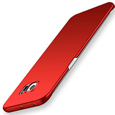 Custodia Plastica Rigida Cover Opaca M02 per Samsung Galaxy S6 Edge SM-G925 Rosso
