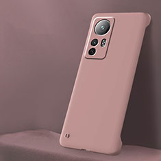 Custodia Plastica Rigida Cover Opaca M02 per Xiaomi Mi 12 Pro 5G Rosa