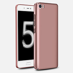 Custodia Plastica Rigida Cover Opaca M02 per Xiaomi Mi 5 Oro Rosa