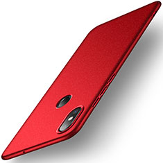 Custodia Plastica Rigida Cover Opaca M02 per Xiaomi Mi 8 Rosso