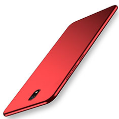 Custodia Plastica Rigida Cover Opaca M02 per Xiaomi Redmi 8A Rosso