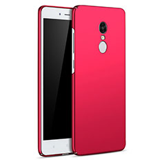 Custodia Plastica Rigida Cover Opaca M02 per Xiaomi Redmi Note 4 Rosso