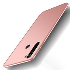 Custodia Plastica Rigida Cover Opaca M02 per Xiaomi Redmi Note 8 Oro Rosa