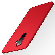 Custodia Plastica Rigida Cover Opaca M02 per Xiaomi Redmi Note 8 Pro Rosso