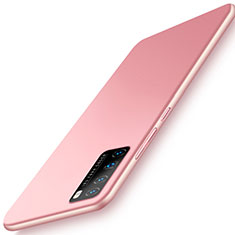 Custodia Plastica Rigida Cover Opaca M03 per Huawei Nova 7 Pro 5G Oro Rosa