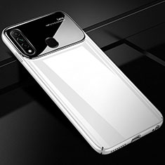 Custodia Plastica Rigida Cover Opaca M03 per Oppo A8 Bianco