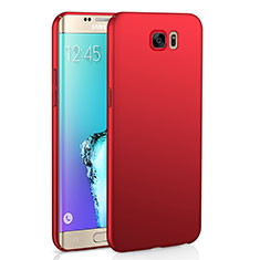 Custodia Plastica Rigida Cover Opaca M03 per Samsung Galaxy S6 Edge SM-G925 Rosso