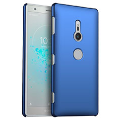 Custodia Plastica Rigida Cover Opaca M03 per Sony Xperia XZ2 Blu