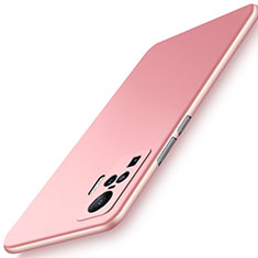 Custodia Plastica Rigida Cover Opaca M03 per Vivo X50 Pro 5G Oro Rosa