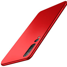 Custodia Plastica Rigida Cover Opaca M03 per Xiaomi Mi 10 Pro Rosso