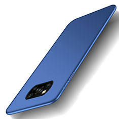 Custodia Plastica Rigida Cover Opaca M03 per Xiaomi Poco X3 Blu