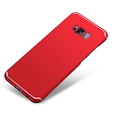 Custodia Plastica Rigida Cover Opaca M04 per Samsung Galaxy S8 Rosso