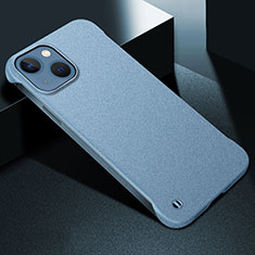 Custodia Plastica Rigida Cover Opaca M05 per Apple iPhone 13 Cielo Blu