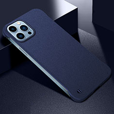 Custodia Plastica Rigida Cover Opaca M05 per Apple iPhone 13 Pro Blu