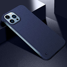 Custodia Plastica Rigida Cover Opaca M05 per Apple iPhone 14 Pro Blu