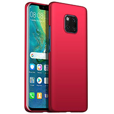 Custodia Plastica Rigida Cover Opaca M05 per Huawei Mate 20 Pro Rosso