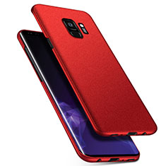 Custodia Plastica Rigida Cover Opaca M08 per Samsung Galaxy S9 Rosso