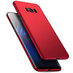 Custodia Plastica Rigida Cover Opaca M17 per Samsung Galaxy S8 Rosso