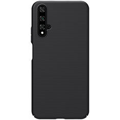 Custodia Plastica Rigida Cover Opaca P01 per Huawei Honor 20S Nero