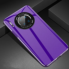 Custodia Plastica Rigida Cover Opaca P01 per Huawei Mate 30 5G Viola