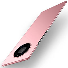 Custodia Plastica Rigida Cover Opaca P01 per Huawei Mate 40 Pro Oro Rosa