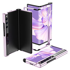 Custodia Plastica Rigida Cover Opaca P01 per Huawei Mate Xs 2 Viola