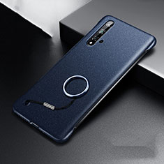 Custodia Plastica Rigida Cover Opaca P01 per Huawei Nova 5 Pro Blu