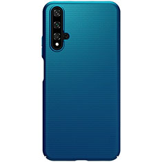 Custodia Plastica Rigida Cover Opaca P01 per Huawei Nova 5T Blu