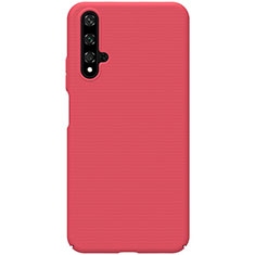 Custodia Plastica Rigida Cover Opaca P01 per Huawei Nova 5T Rosso