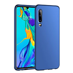 Custodia Plastica Rigida Cover Opaca P01 per Huawei P30 Blu